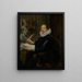 Jan Gaspard Gevartius - Peter Paul Rubens — kehystetty taideteos seinällä