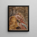 La paix qui embrasse l'abondance - Peter Paul Rubens — kehystetty taideteos seinällä