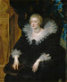 Portrait d'Anne d'Autriche - Peter Paul Rubens — näkymä teoksesta