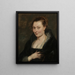 Portrait of Isabella Brant - Peter Paul Rubens — kehystetty taideteos seinällä