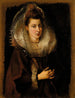 Portrait d'une jeune femme - Peter Paul Rubens — näkymä teoksesta