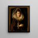 Portrait d'une jeune femme - Peter Paul Rubens — kehystetty taideteos seinällä