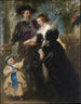 Rubens, sa femme Hélène Fourment et leur fils Frans - Peter Paul Rubens — näkymä teoksesta