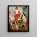 Sainte Thérèse de Vila intercédant pour les âmes du puhdistumäessä - Peter Paul Rubens — kehystetty taideteos seinällä