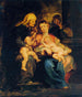 La Sainte Famille avec sainte Élisabeth et saint Jean - Peter Paul Rubens — näkymä teoksesta