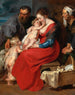 La Sainte Famille avec les saints Élisabeth et Jean-Baptiste - Peter Paul Rubens — näkymä teoksesta