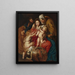 La Sainte Famille avec sainte Élisabeth, saint Jean et une colombe - Peter Paul Rubens — kehystetty taideteos seinällä