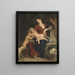 La Sainte Famille au panier - Peter Paul Rubens — kehystetty taideteos seinällä