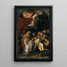 La Dernière Communion de Saint François d'Assise - Peter Paul Rubens — kehystetty taideteos seinällä