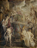 Le Mariage mystique de sainte Catherine, esquisse en couleur pour l'autel de l'église des Pères Augustins à Anvers - Peter Paul Rubens — näkymä teoksesta