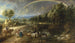 Sateenkaaren maisema - Peter Paul Rubens — näkymä teoksesta