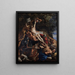 L'Érection de la Croix - Peter Paul Rubens — kehystetty taideteos seinällä