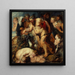 Le Silène ivre - Peter Paul Rubens — kehystetty taideteos seinällä