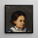 Petite Liisa - Hélène Schjerfbeck — kehystetty taideteos seinällä