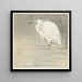 Petite aigrette - Ohara Koson — kehystetty taideteos seinällä