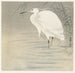 Petite aigrette - Ohara Koson — näkymä teoksesta