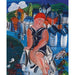 Maalauksen jäljennös Pieni uima-allas Sainte-Adresse - Raoul Dufy