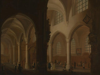 Petrus Johannes van Regemorter - Interior of the Former Church of Saint George in Antwerp.webp