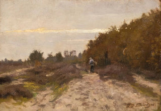 Petrus Paulus Schiedges II - Peasant woman in dune.webp