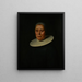 Portrait d'une femme inconnue - Petrus Schotanus Sterringa — kehystetty taideteos seinällä