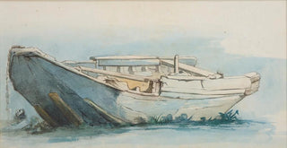 Petrus van der Velden - Old boat.webp
