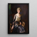 Portrait de Mme Frederick L Pratt née Miss Jeannie Williams - Philip Alexius de László — kehystetty taideteos seinällä