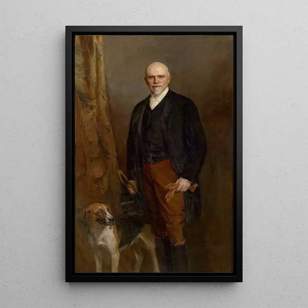 Portrait du comte Heinrich Larisch-Mönnich - Philip Alexius de László — kehystetty taideteos seinällä