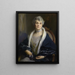 Clara Margaret Cook Kellogg - Philip Alexius de László — kehystetty taideteos seinällä