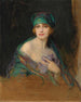 Portrait de la princesse Ruspoli, duchesse de Gramont - Philip Alexius de László — näkymä teoksesta