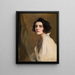 Portrait de la chanteuse Germaine Gien 1895-1989 - Philip Alexius de László — kehystetty taideteos seinällä