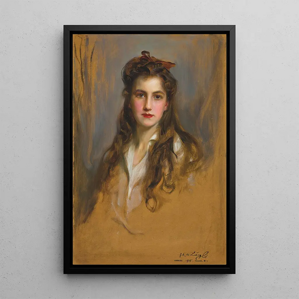Nina Georgievnan prinsessan muotokuva 1901–1974 - Philip Alexius de László — kehystetty taideteos seinällä