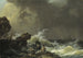 Laivan uppoaminen - Philip James de Loutherbourg — näkymä teoksesta