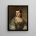 Portrait de Marie-Thérèse Borrekens - Philip Joseph Tassaert — kehystetty taideteos seinällä