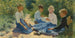 Bavards-maalaus - Philip Wilson Steer — näkymä teoksesta