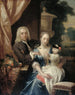 Isaac Parker, sa femme Justina Johanna Ramskrammer et leur fils Willem Alexander 1740-1747 - Philip van Dijk — näkymä teoksesta