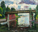 Le pont de Wannsee - Philipp Franck — näkymä teoksesta