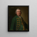 Portrait du père de l'artiste - Philipp Heinrich Kisling — kehystetty taideteos seinällä