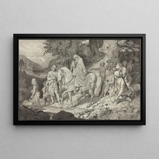 Philipp von Foltz - The Count Of Habsburg.webp