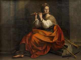 La muse Euterpe - Philippe Quantin — näkymä teoksesta