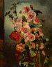 Nature morte aux roses trémières et aux coquelicots - Philippe Rousseau — näkymä teoksesta