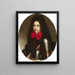 Portrait dit du fils de Louis XIV - Philippe Vignon — kehystetty taideteos seinällä