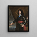 Portrait du roi Charles II d'Angleterre - Philippe de Champaigne — kehystetty taideteos seinällä