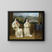 Portaittiäide Agnèsin ja sisar Angélique de l'abbaye de Port-Royal-des-Champs - Philippe de Champaigne — kehystetty taideteos seinällä