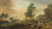 Metsästys hirvistä - Philips Wouwerman — näkymä teoksesta