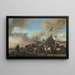 Sotilaskuva - Philips Wouwerman — kehystetty taideteos seinällä