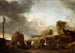 Reproduktiopainos heinänkorjuumaalaus - Philips Wouwerman — näkymä teoksesta