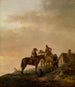 Arrêt des cavaliers - Philips Wouwerman — näkymä teoksesta