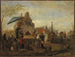 Des jongleurs au marché - Philips Wouwerman — näkymä teoksesta