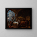 L:n talli - Philips Wouwerman — kehystetty taideteos seinällä