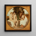 Philtas opettaa Daphnis ja Chloé - Jules Élie Delaunay — teoksen seinäesittely